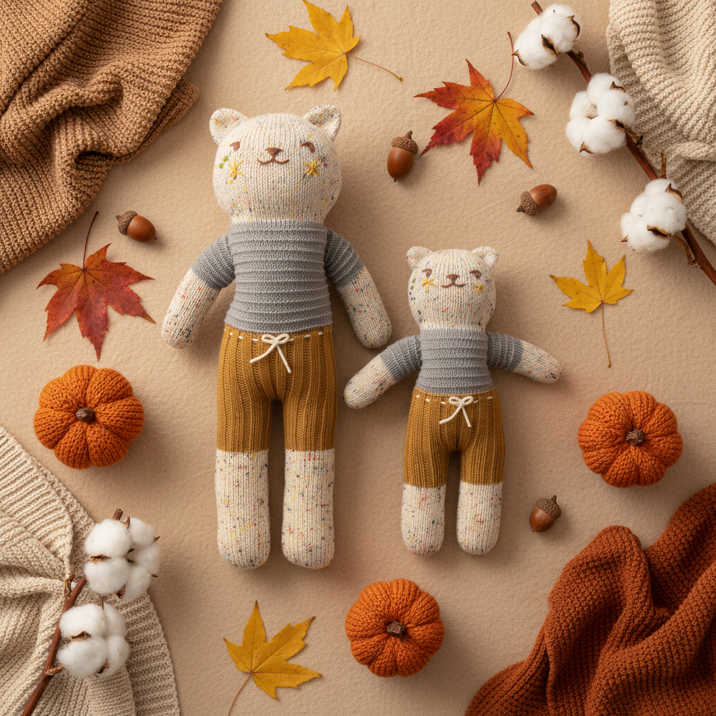 Hand-Knit Dolls